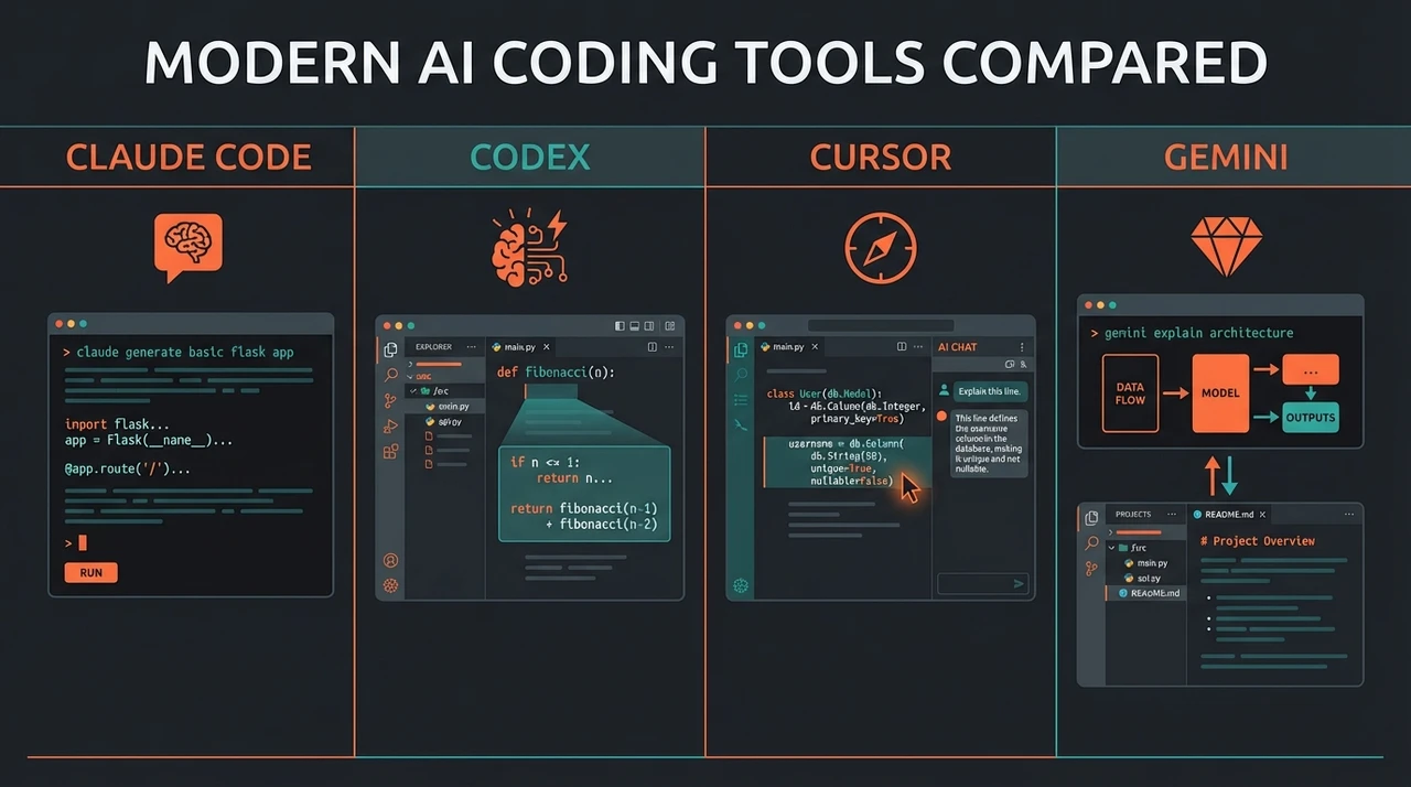 2026 AI 编程工具大横评：Claude Code vs Codex CLI vs Cursor vs Gemini CLI