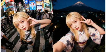 First-last frame, "cheese" · Input