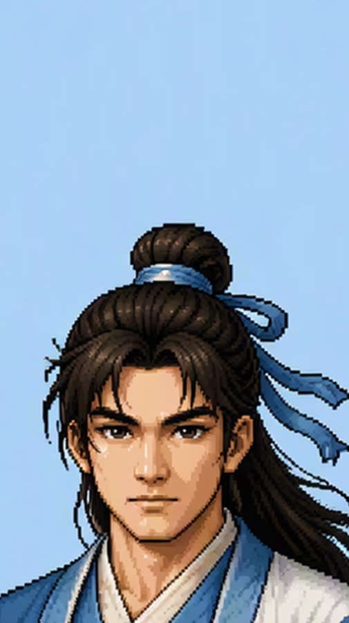Pixel wuxia vertical short · Keyframe · image2