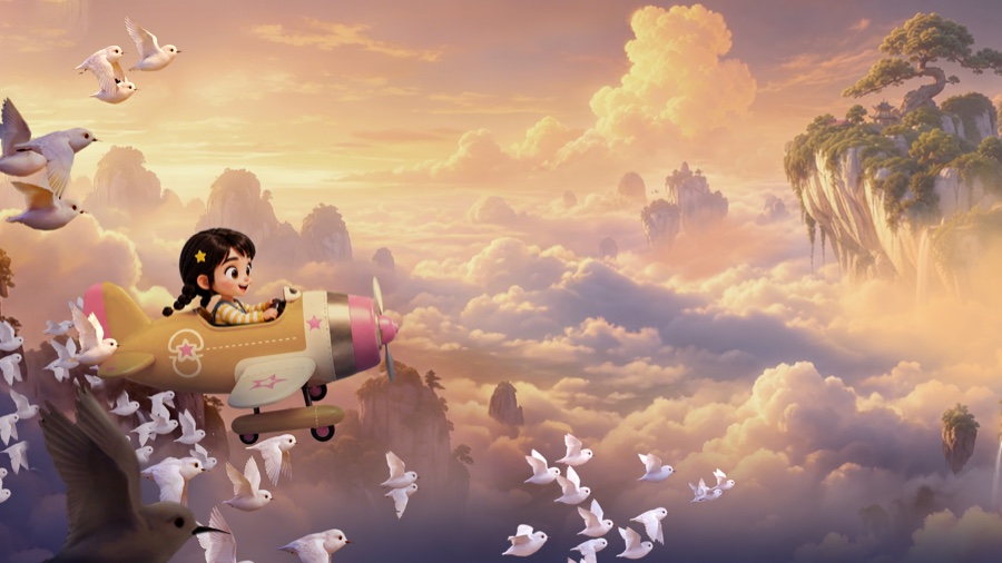 Coarse clay-model 30-second fairytale short · Keyframe · 3pic