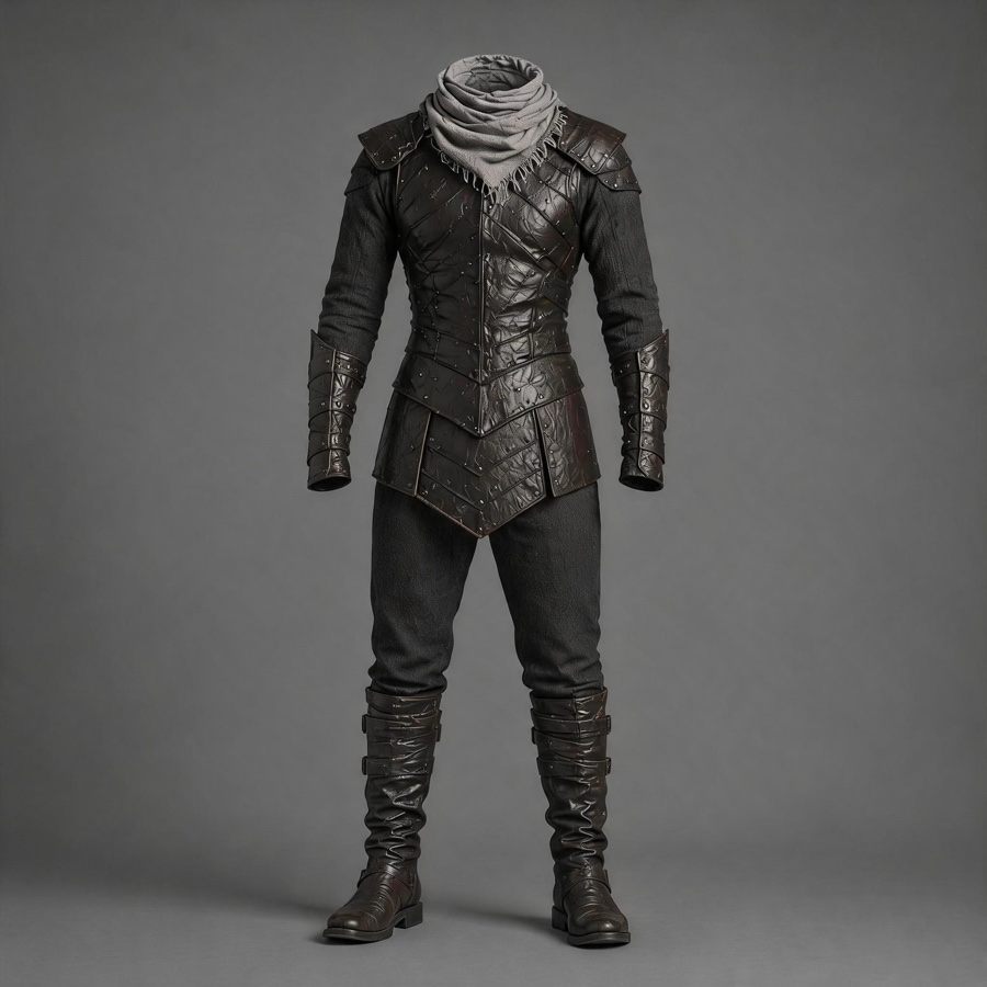 Reference-image edit, medieval duel · Reference image · image3 light clothes